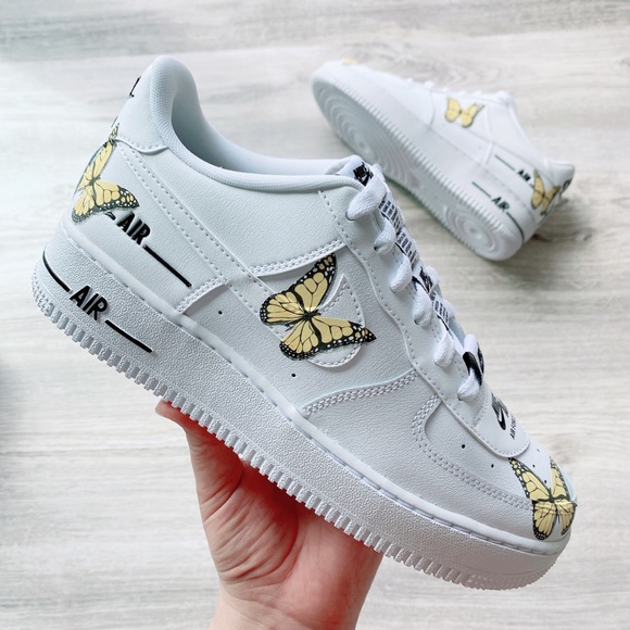 Nike Air Force 1 custom butterfly 🦋 - Picture 2 of 9